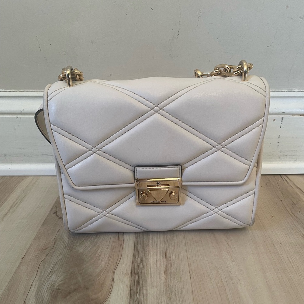 Michael Kors Serena Small Quilted Crossbody Bag